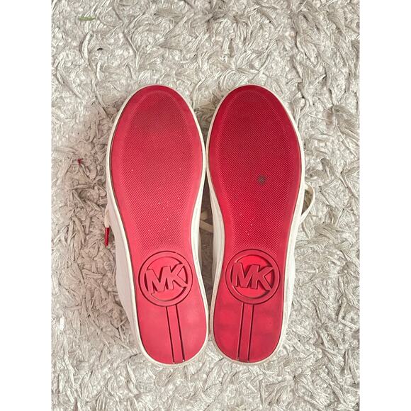 Michael Kors Poppy Lace Up Rainbow Sneakers 9.5 M - Picture 11 of 12